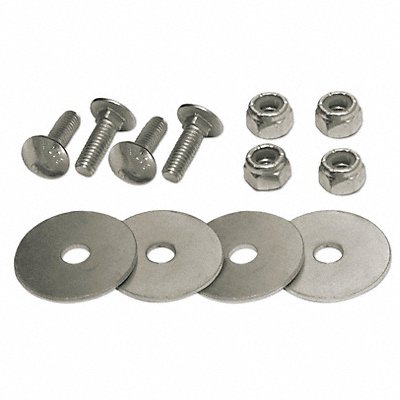 SNAP-LOC SLFCBDS1 CrrgBlt Stl ZncPlated 1in Sqr PK1
