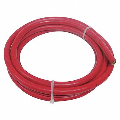 WESTWARD 19YE42 Welding Cable 4/0 EPDM Red 10ft