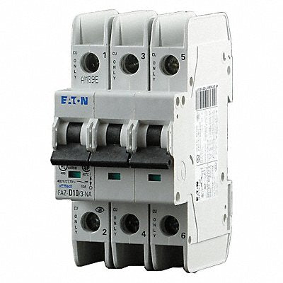 EATON FAZC13NA IEC Mini Circuit Breaker 1A 3P 277/480V