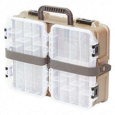 PLANO MOLDING 112300 ComprtBx ProLtchFlxblRbrStrp Bg/Br 5 in