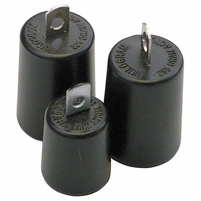 ADAM EQUIPMENT 700100225 Triple Beam Balance Weights Black Steel