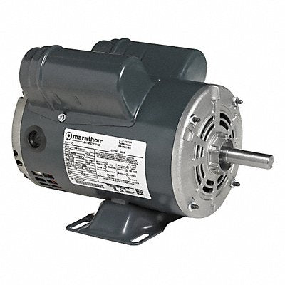 MARATHON MOTORS 056B17D15551 GP Motor 3/4 HP 1 725 RPM 115/230V AC 56