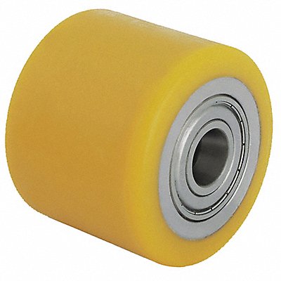 GRAINGER HTH83X11530114K Polyurethane Tread Stl Core Wheel for Pallet Jack