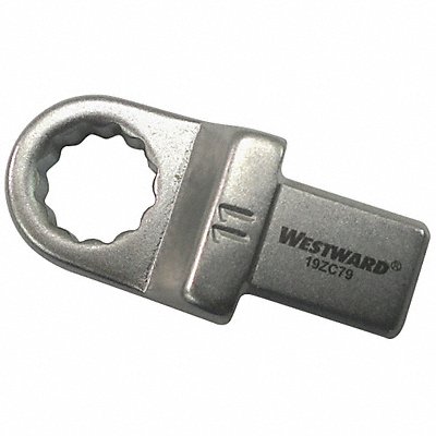 WESTWARD 19ZC79 Box End Sz 11mm L 1-45/64