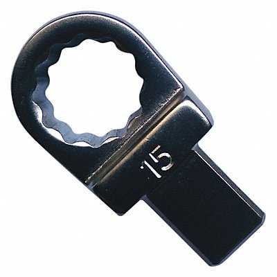 WESTWARD 19ZC83 Box End Sz 15mm L 1-51/64