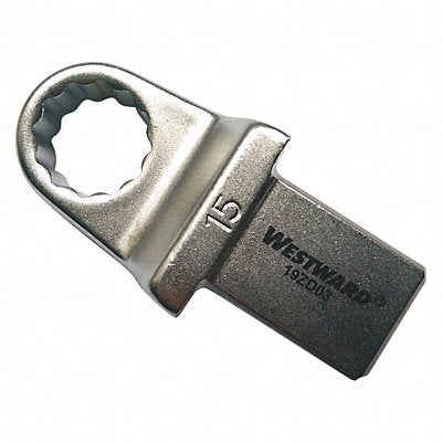 WESTWARD 19ZD03 Box End Sz 15mm L 2-7/16
