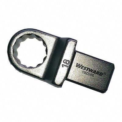 WESTWARD 19ZD06 Box End Sz 18mm L 2-1/2