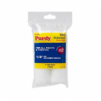 PURDY 140606044 Roller Cover 4 L 1/2 Nap Dralon PK2
