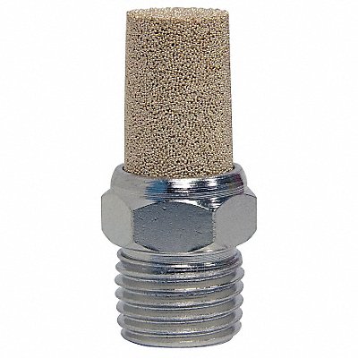 SPEEDAIRE 1A326 Muffler Exhaust 1/4 NPT 9/16 dia.