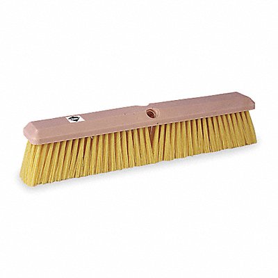 TOUGH GUY 1A840 Push Broom Head Threaded 18 Sweep Face