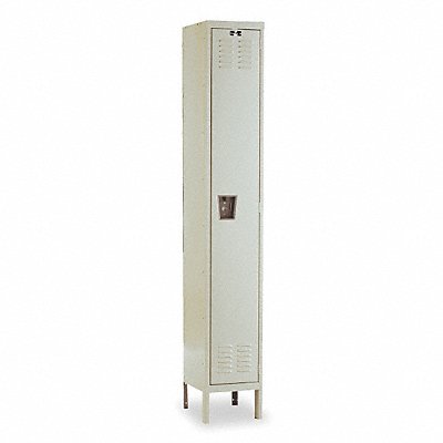 HALLOWELL U18481PT Locker 1x1Locker Tan 78 x18 x24 Unassembled