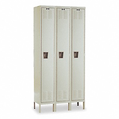 HALLOWELL U32561APT G3748 Wardrobe Locker 1x3Locker Tan 66 x36 x15 Assm