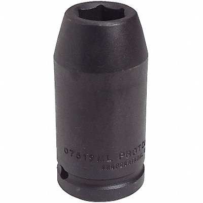 PROTO J07522ML Impact Socket Steel Black Oxide 22 mm