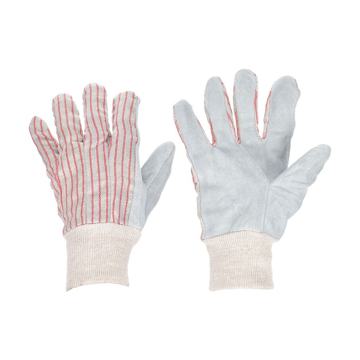 CONDOR 842X82 VF Leather Gloves Red Striped S 6AX51 PR