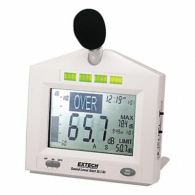 EXTECH SL130W Sound Level Monitor/Alarm 30 To 130 dB