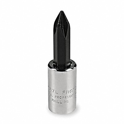 PROTO J4737 Socket Bit Steel 1/4 in TpSz #1