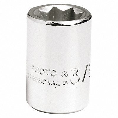 PROTO J4708S Socket Steel Chrome 1/4 in