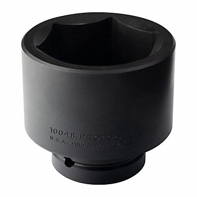 PROTO J10048 Impact Socket Steel Black Oxide 3 in