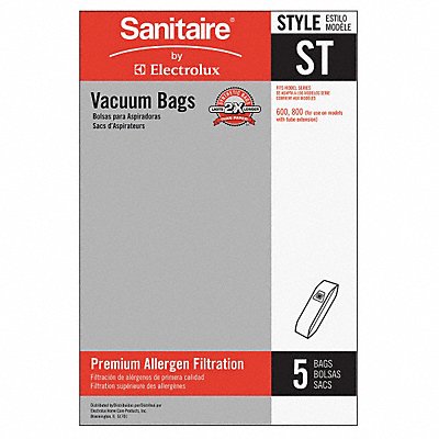 SANITAIRE 63213B Vacuum Bags PK5