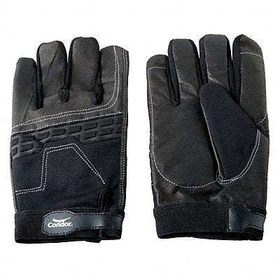 CONDOR 1AGG7 Anti Vibration Gloves S Black PR