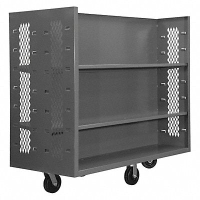 GRAINGER EX30482SC6PH95 Stock Cart With 2-Sides 30 in L