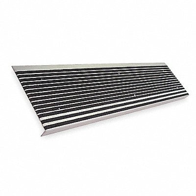 WOOSTER 511BLA4 Stair Tread Black 48in W Extruded Aluminium