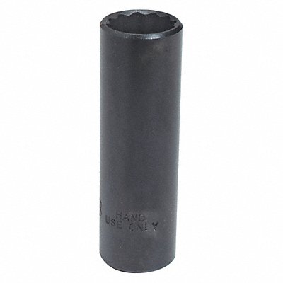 PROTO J5018B Socket Steel Black Oxide 9/16 in