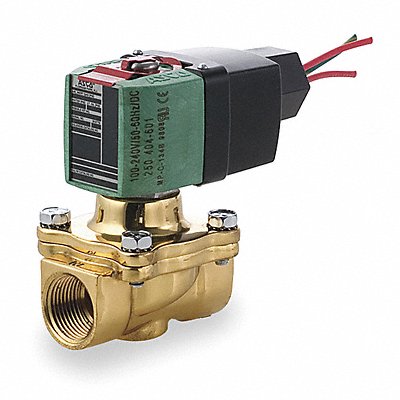 REDHAT 8210P100 Solenoid Valve Brass NC Air Inert Gas