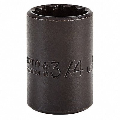 PROTO J5424B Socket Steel Black Oxide 3/4 in