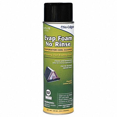 NU-CALGON 417175 Coil Cleaner 18 oz Aerosol Can Clear
