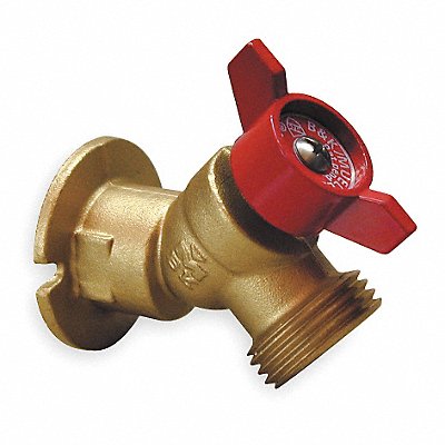 GRAINGER 108054HN Sillcock Quarter Turn Brass 3/4