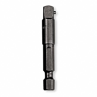 PROTO J61304 Pwr Socket Adaptor Black Oxide 1/4 in 1/4 in