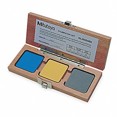 MITUTOYO 64AAA964 Calibration Set Shore A Range 30 60 90