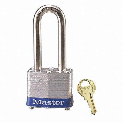 MASTER LOCK 3KALHBLU0354 F0078 Lockout Padlock KA Blue 1-1/4 H