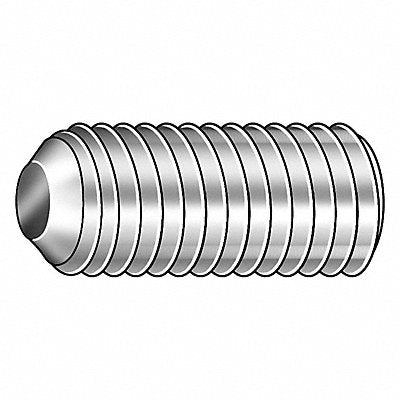 GRAINGER SS3S10010050P1 Socket Set Screw Grubscrew Flat Pt Type M10-1.5 PK50