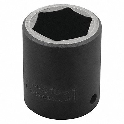 PROTO J7436H Impact Socket Steel Black Oxide 1 1/8 in