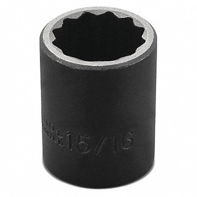 PROTO J7430 Impact Socket Steel Black Oxide 15/16 in
