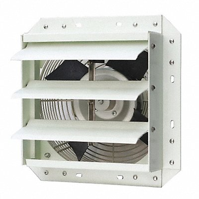 DAYTON 1BLH6 Exhaust Fan 10In Bl Fiberglass 115V