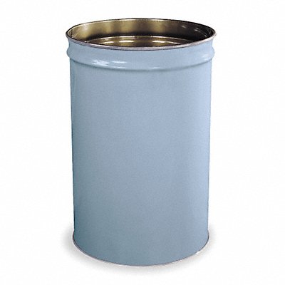 JUSTRITE 26054 Cigarette Receptacle 55 gal Grey