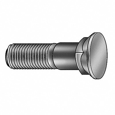 GRAINGER 4RWE1 Plow Bolt Fastener L 5 in PK100