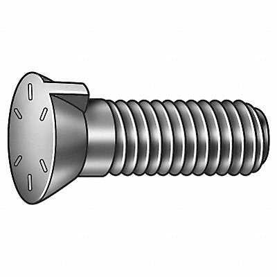 GRAINGER 4RWL5 Plow Bolt Fastener L 5 1/2 in PK20