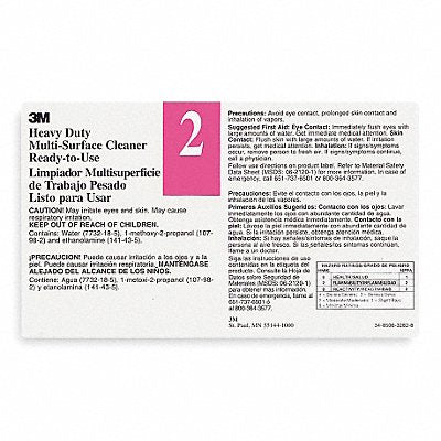 TOLCO 340402 Secondary Bottle Label Gloss Paper PK12