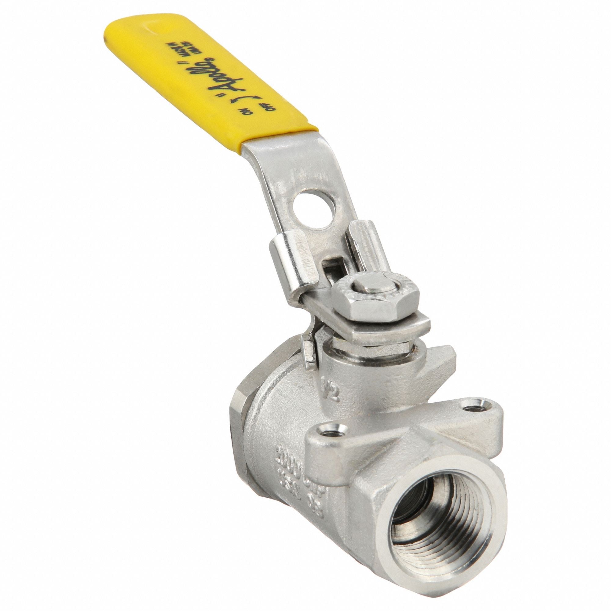 APOLLO 7610327A Manual 2-Way Ball Valve NPT SS