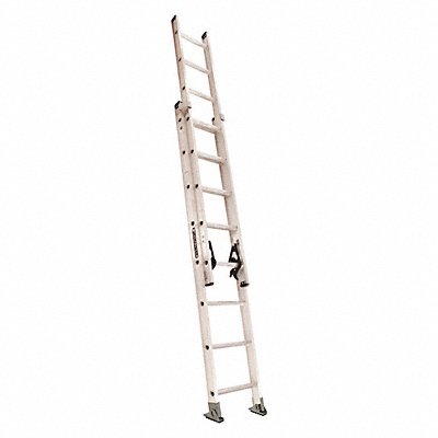 LOUISVILLE AE2216 Extension Ladder Aluminum 16 ft IA