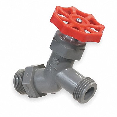 GRAINGER 103303 Hose Bibb 1/2 In MPT Celcon(R) Handwheel
