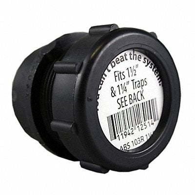 GRAINGER 1CNV5 Male Trap Adaptor 1 1/2 Spigot x Socket