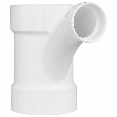 GRAINGER 1CNX2 Wye and 45 Elbow 4 x 4 x 2 PVC SCH 40