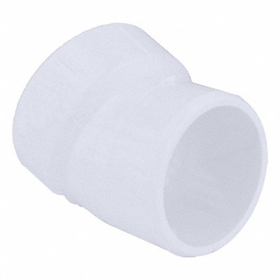 GRAINGER 1CNX4 Street Elbow Schedule 40 1 1/2 in White