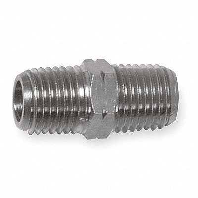 AIGNEP USA 82200N04 Hex Nipple Nickel-Plated Brass 1/4 in