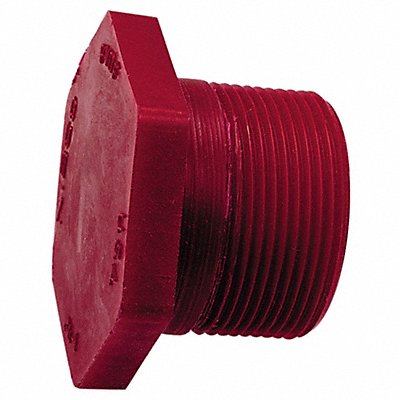 GRAINGER 6516434 Hex Head Plug 3/4 in Schedule 80 MNPT